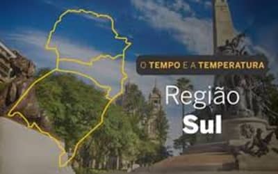 PREVISÃO DO TEMPO: Céu claro na região Sul nesta quinta-feira (6)