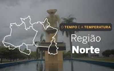 PREVISÃO DO TEMPO: Instabilidade predomina no Norte nesta terça-feira (4)