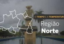 PREVISÃO DO TEMPO: Muitas nuvens com chuvas nesta quinta-feira (6) no Norte
