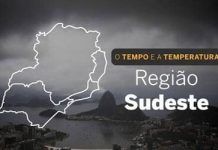 PREVISÃO DO TEMPO: quinta-feira (6) com instabilidades no Sudeste